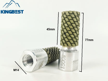 M14 Stone Diamond Resin Drum Wet Polishing Wheels 25mm