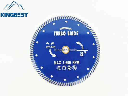 Blue Cutting Blades For Grainite, Marble ,Porcelain and Engineered Stone 180/200mm
