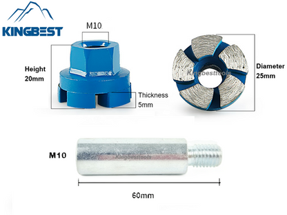 M10 Diamond Flat Bits For Granite Stone 2 inches