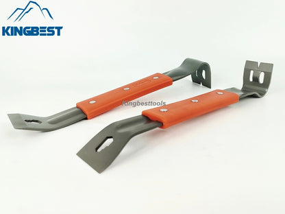 10.7 Inch Stainless steel pry bar carpenter nail remover decoration pry bar multifunctional scraper free shipping A02