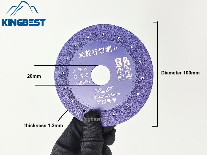 Marble and Quartz Cutting Blade/Discs 6pcs Free Shipping
