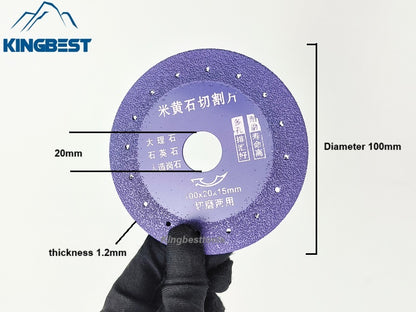 Marble and Quartz Cutting Blade/Discs 6pcs Free Shipping