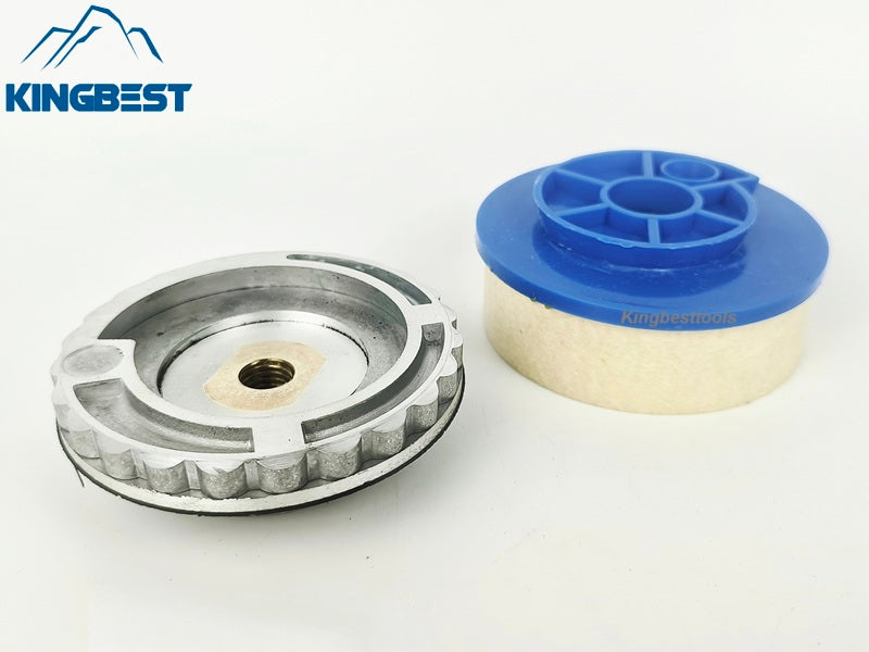 Snail Buckle Wool Wheel Thickened Snail Lock Polishing Pads for stone/ metal/glass