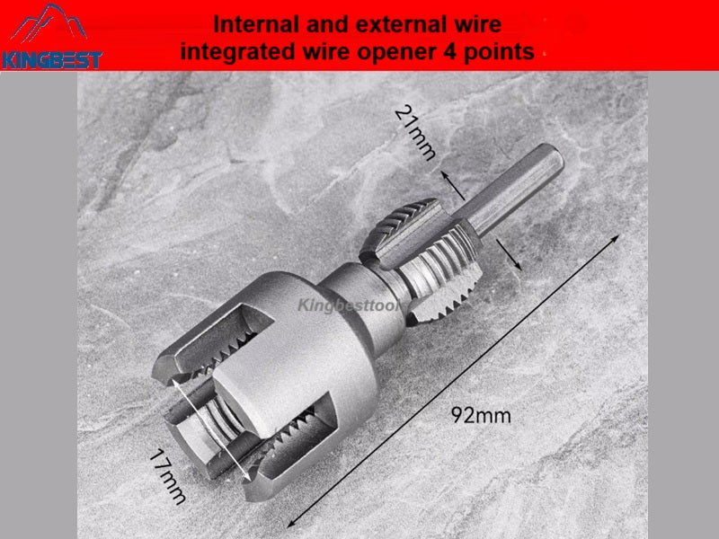 Smart Water PVC Pipe Thread Opener Tool – Kingbest Tools Selection Shop
