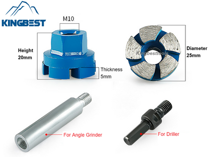 M10 Diamond Flat Bits For Granite Stone 2 inches