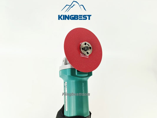 22.23mm Hole Red Disc For Porcelain 100mm