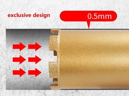 Core Drill Bits for Deep Work 20/22/25/30/32/36/40/46/51/56/63/76/83mm