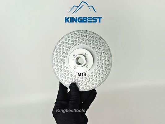M14 Dual Sides Silver Star Blade with Flange