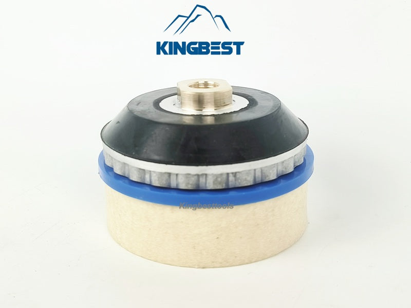 Snail Buckle Wool Wheel Thickened Snail Lock Polishing Pads for stone/ metal/glass