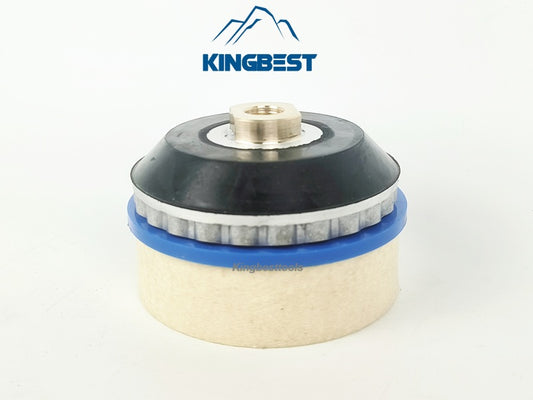 Snail Buckle Wool Wheel Thickened Snail Lock Polishing Pads for stone/ metal/glass