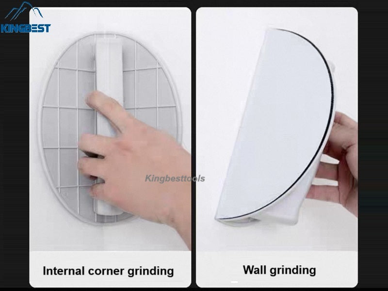 Multifunctional Semi-Circular Angle Sanding Sandpaper Tool with Sandpaper free shipping