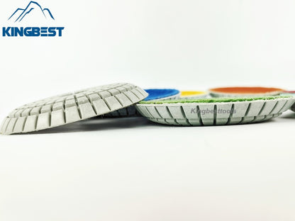 7 step Bowl-shaped Wet Polishing Pad 100mm
