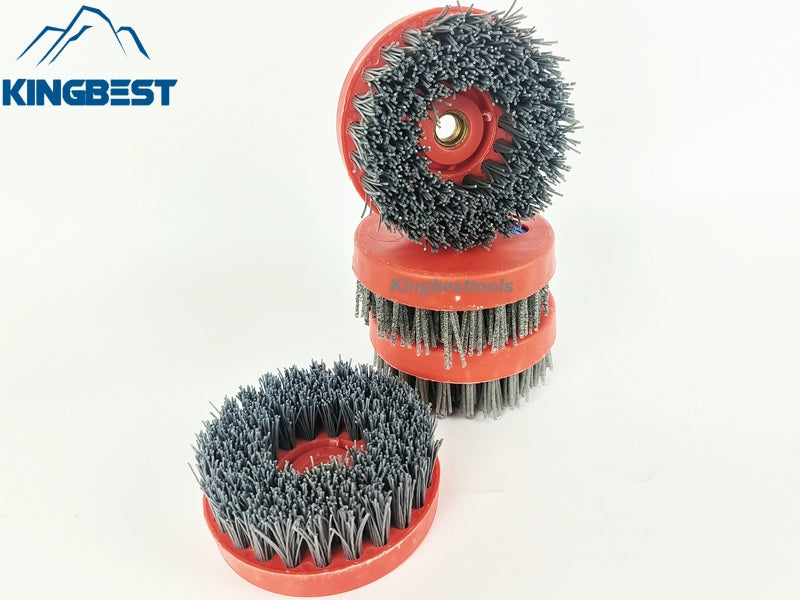 110mm Round Frankfurt Antique Brush for Angle Grinders