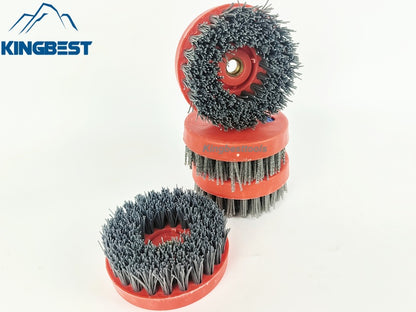 110mm Round Frankfurt Antique Brush for Angle Grinders