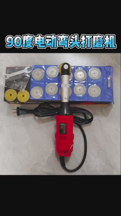 Micro Electric 90° Elbow Grinding Machine/Multifunction Angle Grinder-Free Shipping A01